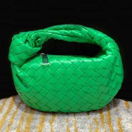 Top Bag Cowhide Venetasbottegass Mini Jodi Women Knot Clutch Weaving Luxury Weave Handbag Brand Hobo Knit Tote Wallet Lady Handbags Multiple Colours Leather