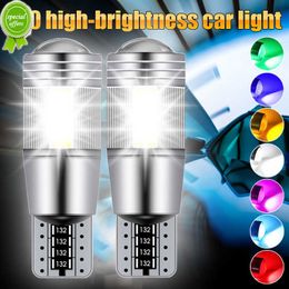 New T10 Universal Car Lights 5630 6SMD Wide Indicator Interior Reading Lights Brake Lamp Signal Lamp Licence Plate Bulb DC 12V