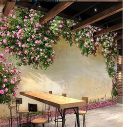 rose background wall mural 3d wallpaper 3d wall papers for tv backdrop8335016