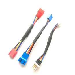 Computer 4Pin CPU Cooler Fan PWM Deceleration Power Cable Temperature Control Speed Drop Wire for PC Fan 3pcs/set