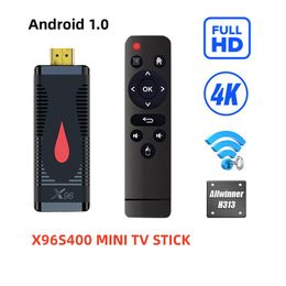 X96S400 TV Stick Android MINI Smart TV Stick 1G 8G 2G 16G Allwinner H313 Quad Core Support WIFI Multilateral Language Android 10.0