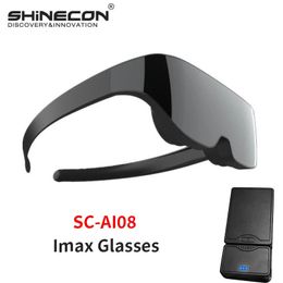 Glasses 3D VR SHINECON SC AI08 Imax Wearable Home Theatre Smart Wireless Virtual Reality All in One Hine 231128 He