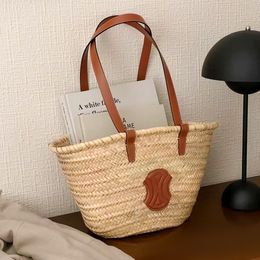 Fashion Beach Crossbody Bag ce womens designer handbag for wallet clutch bags Raffia luxury tote Straw womens Shoulder basket bag