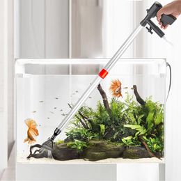 Tools Pneumatic Aquarium Water Change Pump Cleaning Tools Water Changer Cleaner Siphon for emiautomatic Fish Tank Water change pipe