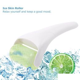 Other Health Beauty Items Ice Skin Roller Face Body Mas Derma Iced Wheel Prevent Wrinkles Anti Ageing Abs Handle Drop Delivery Dhdc7