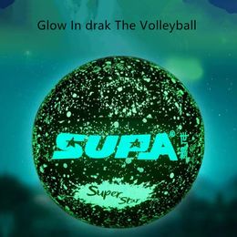 Balls Glow In The Dark Volleyball Fluorescent Size 5 Frosted Texture Birthday Gift For Middle School Volleyball Shining Volleyball At 231127