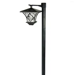 Keychains 1.5M LED Solar Powered Traditional Garden Lamp Post Lamppost Lantern Light Decor