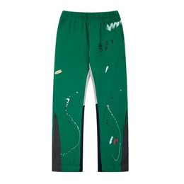 Gallerpdept Pants Gallary Dept Pants Sweatpants Speckled Letter Print Mans Couple Loose Versatile Casual Straight Size S-Xl Lanvin Pants 1e19