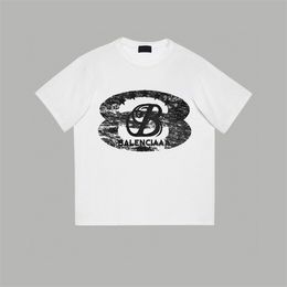 Spring/Summer High Quality Designer Letter Print T Shirt Cotton Fabric Round Neck Pullover Short Sleeve Unisex T-Shirt Sweatshirt 55552