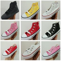 New style Kids Canvas Shoes Fashion High Low Children Shoes Boys and Girls Sports Chuck Classic Canvas Shoe Size 23-34