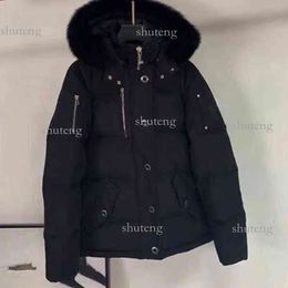 2023 Piumino da uomo Collo in pelliccia Parka Inverno Impermeabile Cappotto d'anatra bianco Mantello Moda Uomo e Donna Coppie Alce Versione casual da mantenere 511