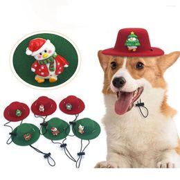 Dog Apparel Creative Christmas Hat For Cats Dogs Funny Adjustable Soft Antler Pet Cap Cosplay Costumes Kitten Costume Clothing