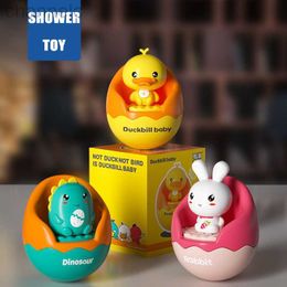 Bath Toys Baby Swimming Bathroom Bathing Shower Children's tumbler Water Built-in bell float Kids shower water