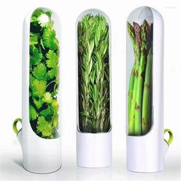 Storage Bottles Transparent Bottle Leaf Peeler Container Environmentally Friendly Round Hole Handle Vanilla Reservoir White Burr-free 143g