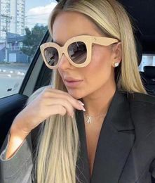 2024 News Luxury Designer Brand cat eye Sunglasses Rectangle Wrap Sunglass High Quality eyeglass Women Men Glasses Womens Sun glass UV400 lens Unisex With box7031