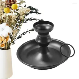 Candle Holders Candlelight Display Holder Compact And Elegant Iron Stand Kitchen Centrepiece For Dining Table Coffee Bedside