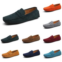 men casual shoes Espadrilles triple black navy brown wine red taupe green Sky Blue Burgundy candy mens sneakers outdoor jogging walking sixty seven