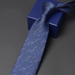 Neck Ties High Quality 8CM Wide Tie For Men Business Work Necktie Men's Fashion Casual Blue Ties Male Formal Dress Shirt Neck Tie 231128