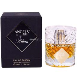 Top Quality Kilian Perfume 50ml ANGELS SHARE APPLE BRANDY ROSES ON ICE L'HEURE VERTE BLUE MOON GINGER DASH Parfums Cologne Spray Woman Fragrances EDP Long Lasting