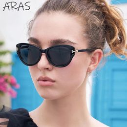 Sunglasses Vintage Cat Eye Women Sexy Cat-Eye Sun Glasses Ladies 2023 Designer Fashion Cateye Eyewear Shades UV400