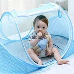 Crib Netting 0-3Year Portable Foldable Baby Summer Children Bed Mosquito Net Boat Type Zipper Curtain Infant Play Tent Sleepvaiduryb