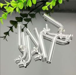 Curved glass tip fire engine head IN STOCK glass pipe bubbler smoking pipe water Glass bong free shipping