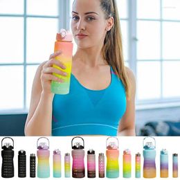 Water Bottles Sports Bottle Portable Tumblers Travel Cups Three-Piece Set Drinkware Tools