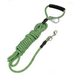 Dog Collars 2M/3M/5M/10M Long Pet Leash With Foam Handle Training Round Rope Line Lead For Outside And Yard Small Medium Large Dogs