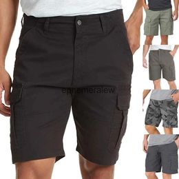 Men's Shorts Men's Pants Plus Size S-5XL Men Cargo Shorts Fashion Casual Summer lti Poet Army Military Outdoor Knee Leng Short Joggerephemeralew