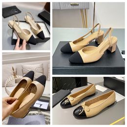 Tasarımcı Bale Daireler Ayakkabı Paris Ayakkabı Siyah Pembe Kadın Spor Ayakkabıları 2C C Marka Ayakkabı Kapitone Deri Balrete Ayakkabı Yuvarlak Toe Kadınlar Resmi Deri Elbise Ayakkabı Retro