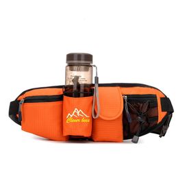 External Frame Packs Cycling Water Bottle Bag Outdoor Pockets Multifunctional Travel Phone Running Sports Men's Portable Fitness 230427