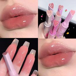Lip Gloss Jelly Glaze Mirror Water Lipstick Pen Moisturizing Plumper Long-lasting Non-stick Cup Waterproof Lips Makeup Cosmetics