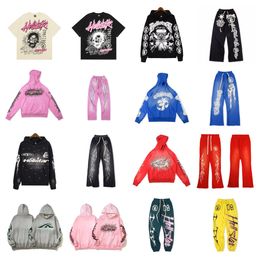 Männer Frauen T-shirt Shorts Sweatshirts Hell Star Studios Records Crewneck Hoodie Lange Hosen Beste Qualität