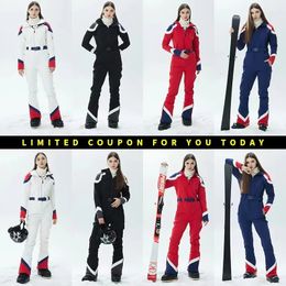 Other Sporting Goods Skiing Suits Ski Suit Women Snowboard Wear Skims waterproof Women's Winter Jackets Snow Coat suit Cold Jumpsuit Overalls Pants 231127