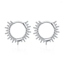 Hoop Earrings 2023 925 Sterling Silver Exquisite Street Punk High Quality Ladies Glamour Jewellery Fashion Party Gifts Wholesale