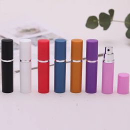 All-match 5ml Spray Perfume Bottle Travel Empty Cosmetic Container Atomizer Aluminum Refillable Bottles