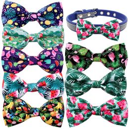 Accessories New 50/100pcs Dog Fashion Accessories Slidable Dog Bow Tie Summer Pet Dog Cat Collar Accessories Small Dogs Cats Bowties Collar