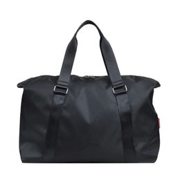 Yoga Bags Waterproof Oxford Black Travel Handbag Backpack Storage Men Business Boston Bag Large Capacity Sport Fitness Shoulder 231127