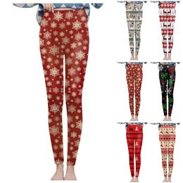 Women's Leggings Christmas Legging Women Winter Warm Scrunch Thermal Pants 2023 Clothes