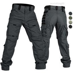 Mens Outdoor Tactical Pants Men's Multi-Pockets Combat Training Pants Breathable Military Field Cargo Trousers Spring Autumn