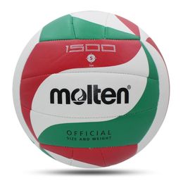 Balls Molten Volleyball Standard Size 5 Soft Touch PU High Quality Indoor Outdoor Sports Competition Training Match voleibol 231128