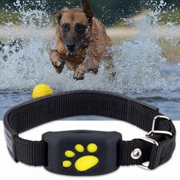 Trackers Pet GPS Tracker Collar GPS Dogs Cats Tracking USB AntiLost Device Real Time Tracking Locator Pet Collars For Universal Dogs