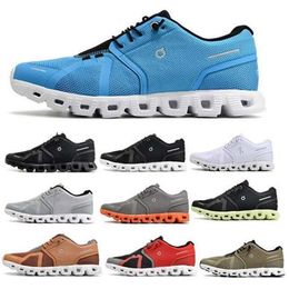 on Oncloud Cloud 5 Running Shoes Mans Womans Onclouds 5s Waterproof All Black White Chambray Niagara Blue Men Women Trainer Sneaker Size 5.5 - 12 nice