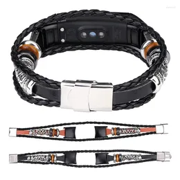 Watch Bands For Huawei Honor 5 Metal Retro Beaded Strap Replacement Wrist Band 4 National Style