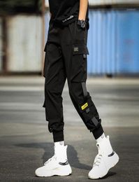 AnkleLength Cargo Pants Men Spring Summer Thin Loose Jogging Boys Trouser Casual Black Male Harem 2021 Plus Size 5XL Men039s4438307