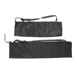 External Frame Packs Drawstring Mesh paddle Bag Split Shaft Canoe Paddles Cover Durable Nets Storage Carry Multiple 230427