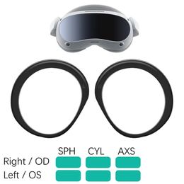 VR AR Devices Magnetic Myopia Lens Quick Disassemble Protection VR Eyeglass Prescription Lenses for PICO 4 Glasses Accessories 231128