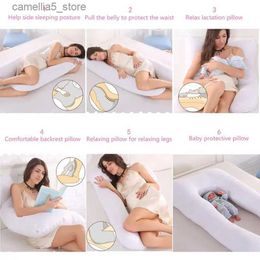 Maternity Pillows 1.7KG Cotton Pillow for Pregnant Women Pregnancy Pillow Maternity Breastfeeding Pillow Cushion Pregnancy Nursing Pillow Q231128