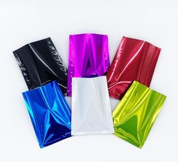 Flat Open Top Aluminium Foil Bag 200pcslot Heat Seal Vacuum Pouch Packing Food Coffee Powder Package Mylar Bags 2928 T23488234