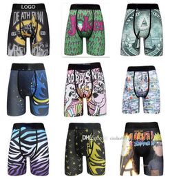 Young Men Underwear Sexy Ice Silk Quick Dry Boxers Breathable Shorts Short Pants With Package Branded Male7050388